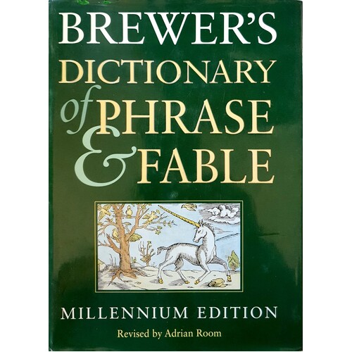 Brewer's Dictionary Of Phrase And Fable