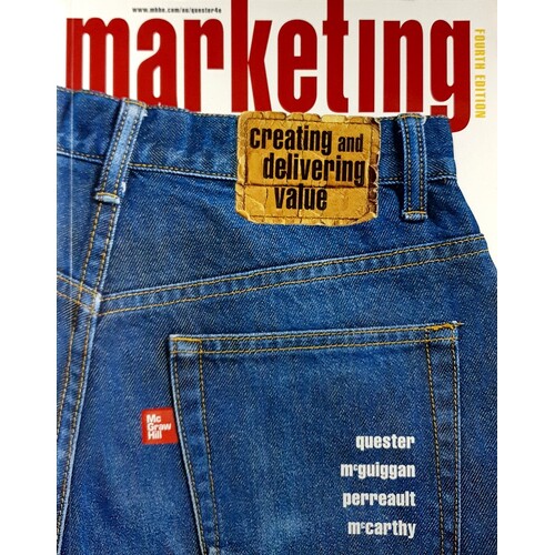 Marketing. Creating And Delivering Value