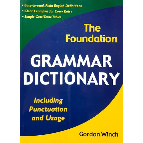 Foundation Grammar Dictionary