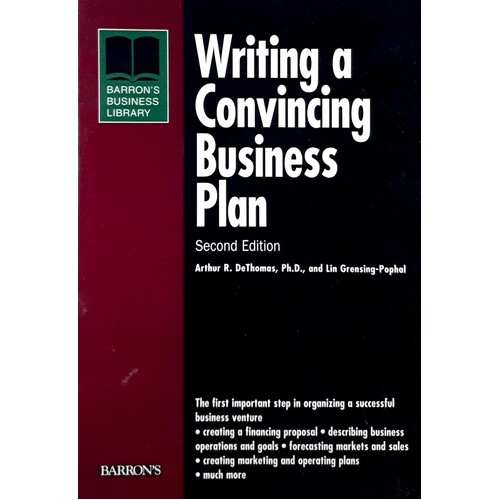 Writing a Convincing Business Plan