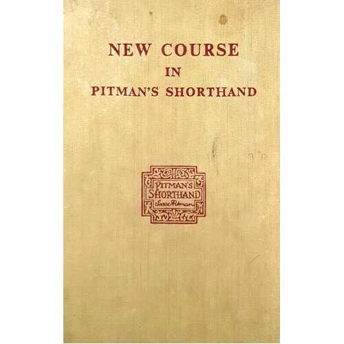 Pitman Shorthand New Course