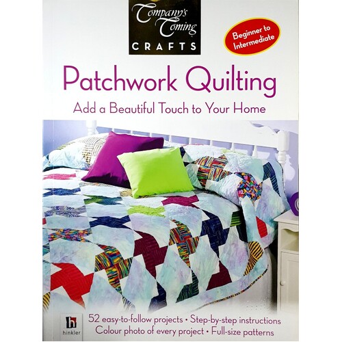 Patchwork Quilting. Add A Beautiful Touch To Your Home