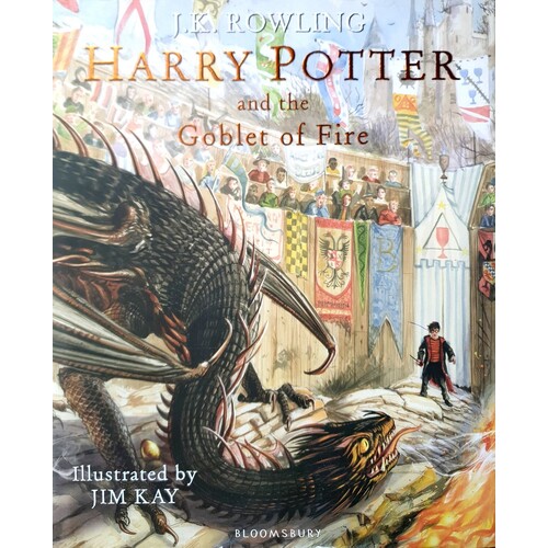 Harry Potter And The Goblet Of Fire. Illustrated Edition