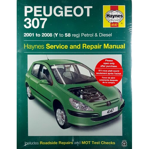 Peugeot 307 Petrol & Diesel (01 - 08)