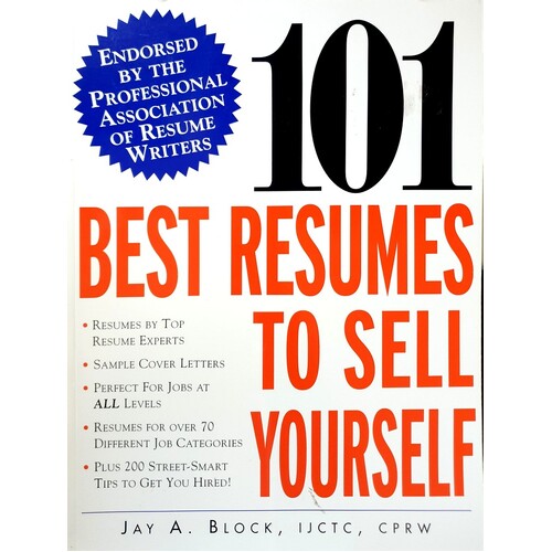 101 Best Resumes To Sell Yourself