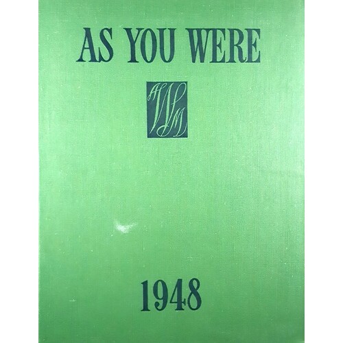 As You Were With The Australian Services At Home And Overseas From 1788 To 1948