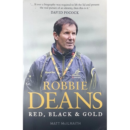 Robbie Deans Red, Black & Gold