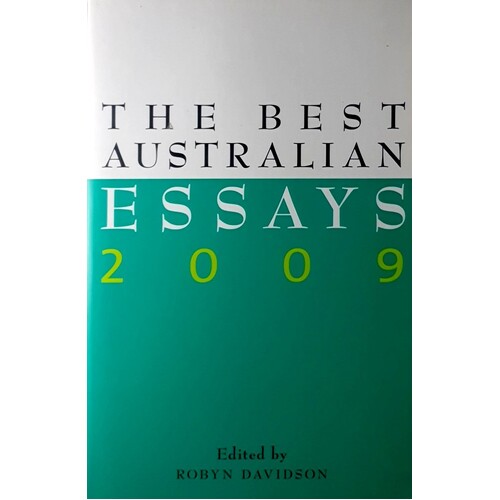 The Best Australian Essays 2009