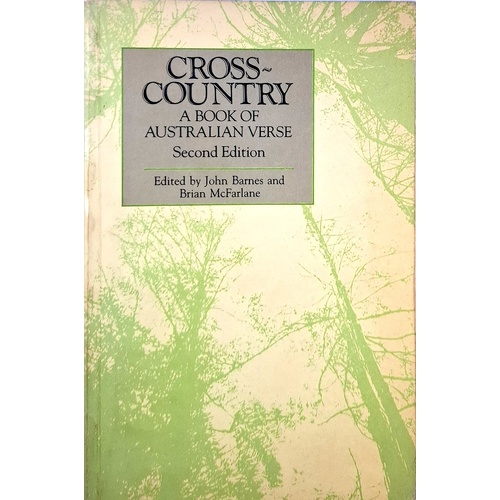 Cross Country. A Book Of Australian Verse