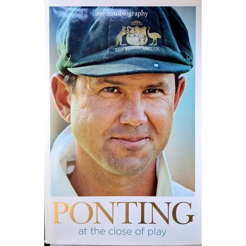 Ponting At The Close Of Play