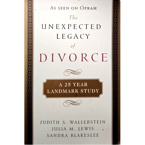 Unexpected Legacy Of Divorce