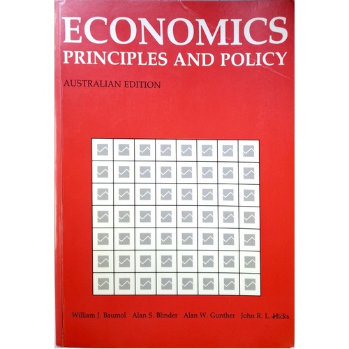 Economics. Principles And Policy. Australian Edition