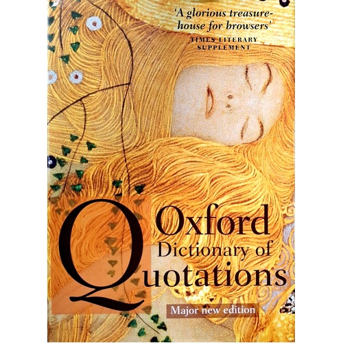 Oxford Dictionary Of Quotations