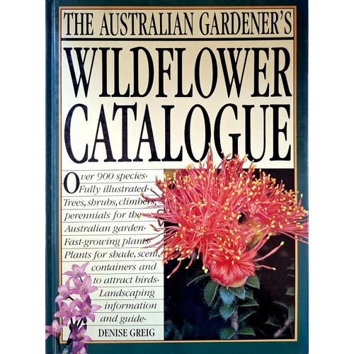 Australian Gardener's Wild Flower Catalogue