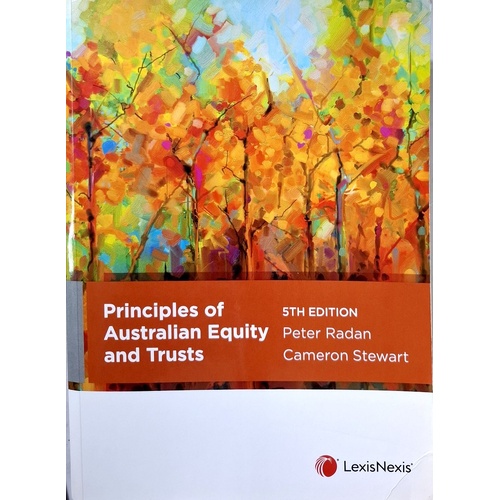 Principles Of Australian Equity And Trusts
