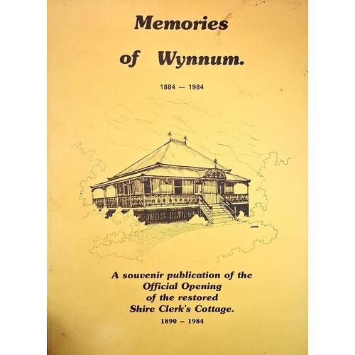 Memories Of Wynnum 1884-1984