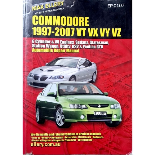 Commodore 1997-2007 VT-VX-VY-VZ 6 Cylinder & V8 Engines