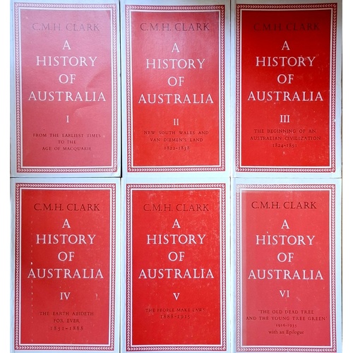 A History Of Australia. (6 Volume Set)