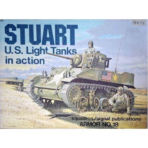 Stuart Light Tanks In Action
