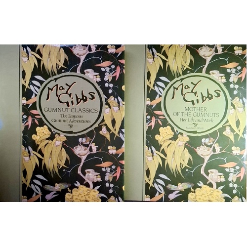 May Gibbs. Mother Of The Gumnuts, Her Life And Work. Gumnut Classics. The Famous Gumnut Adventures. (Two Volume Set)