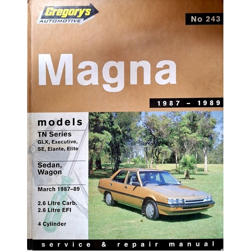 Magna TN Series 1987-1988 Service and Repair Manual