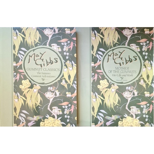 May Gibbs. Mother Of The Gumnuts, Her Life And Work. Gumnut Classics. The Famous Gumnut Adventures. (Two Volume Set)