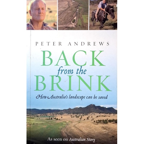 Back From The Brink. How Australia's Landscape Can Be Saved