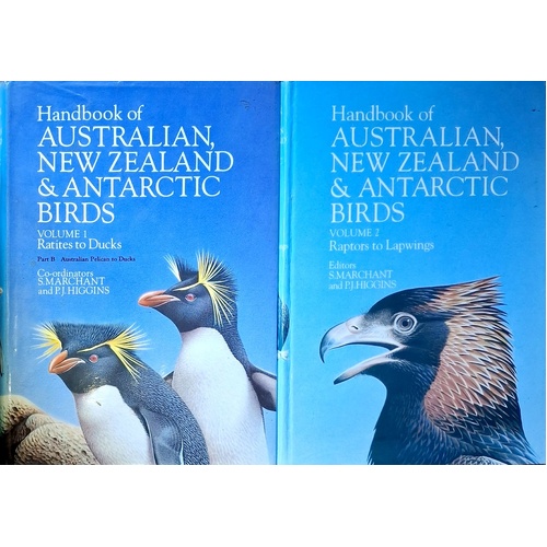 Handbook Of Australian, New Zealand Antarctic Birds. (Volume 1 & Volume 2)