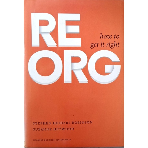 ReOrg. How To Get It Right