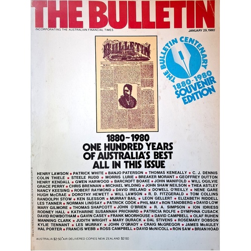 The Bullletin. 1880-1980 Centenary Edition
