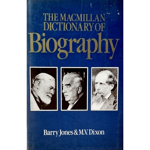 The Macmillan Dictionary Of Biography