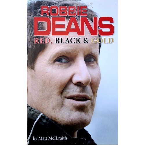 Robbie Deans Red, Black & Gold