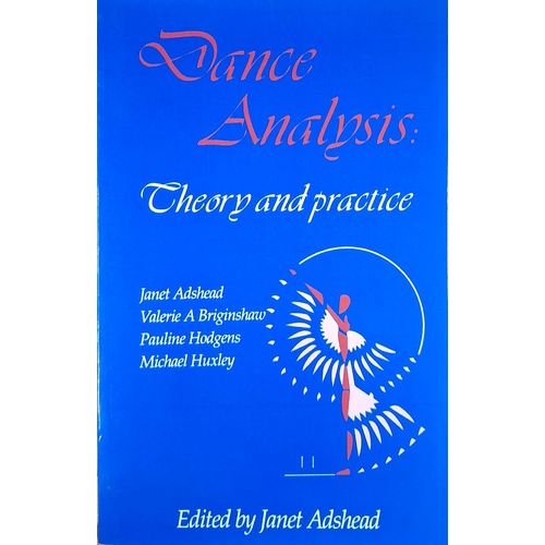 Dance Analysis. Theory And Practice