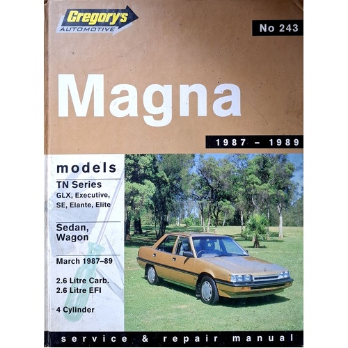 Magna TN Series 1987-1988 Service And Repair Manual