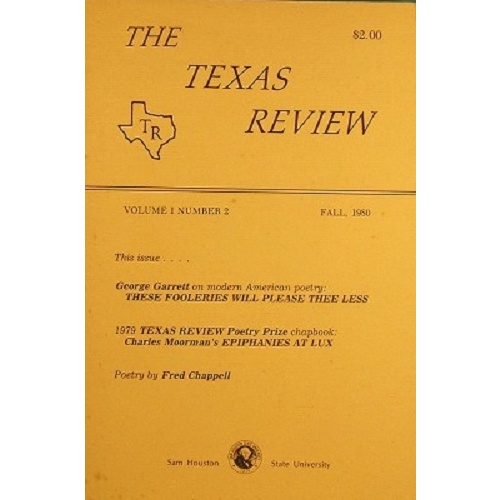 The Texas Review. Volume 1, Number 2