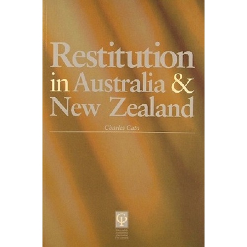 Restitution In Australia And New Zealand