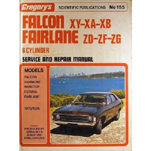Falcon Fairlane. XY-XA-XB-ZD-ZF-ZG. 6 Cylinder. No. 155