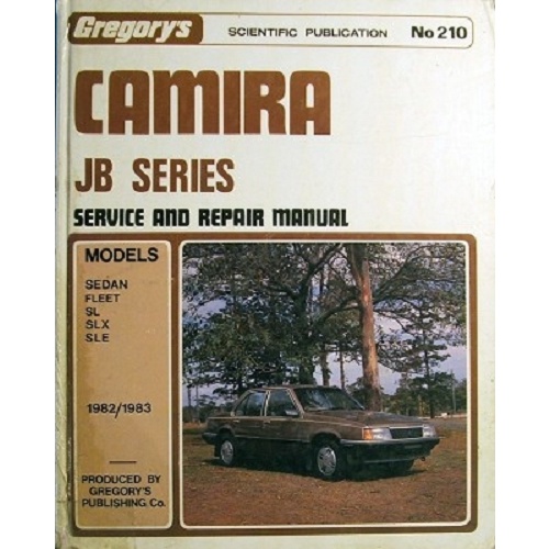 Camira. JB Series Service And Repair Annual. No. 210