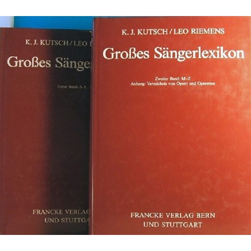 Grosses Sangerlexikon