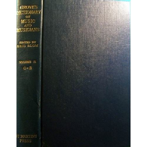 Grove's Dictionary Of Music And Musicians