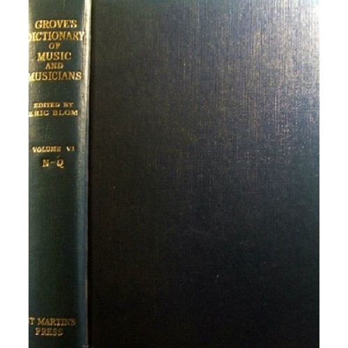 Grove's Dictionary Of Music And Musicians