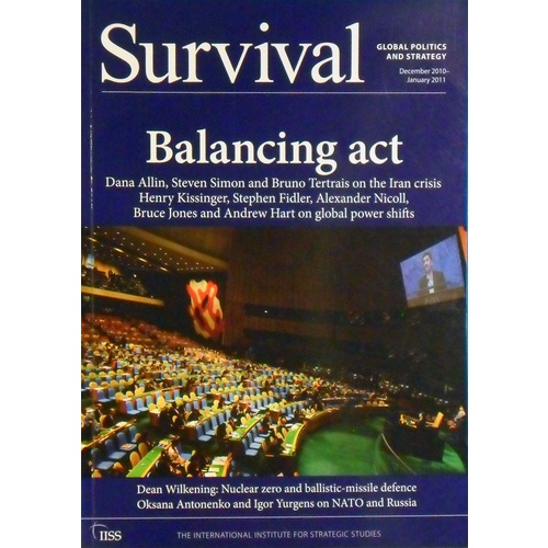 Survival, Global Politics And Strategy. Balancing Act