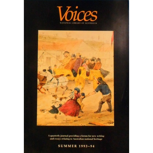 Voices. Quarterly Journal Of The National Library Of Australia