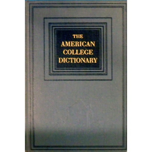 The American College Dictionary