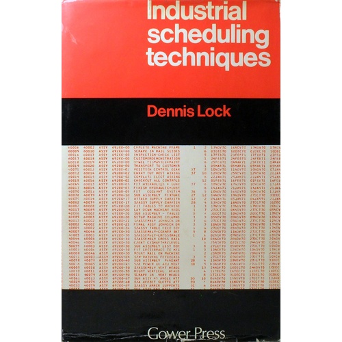 Industrial Scheduling Techniques