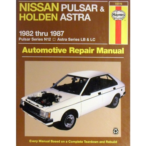 Nissan Holden Pulsar & Astra