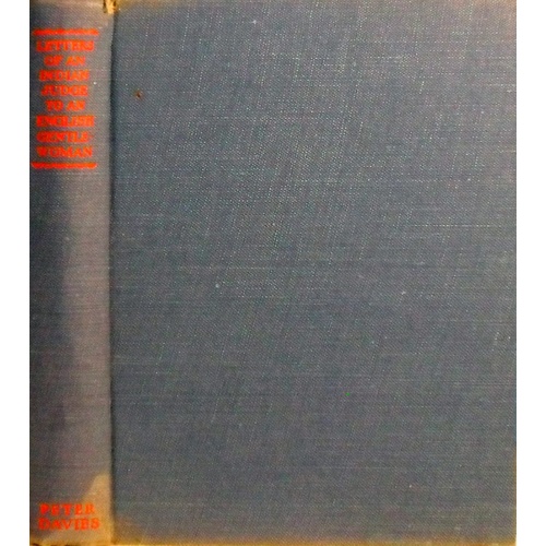 Letters Of An Indian Judge To An English Gentlewoman