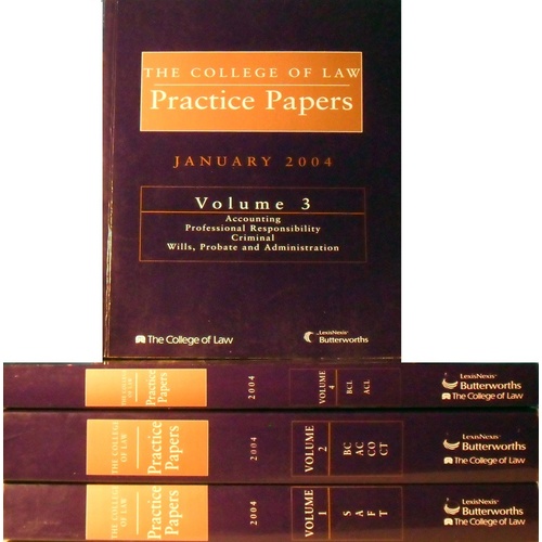 The College Of Law Practice Papers