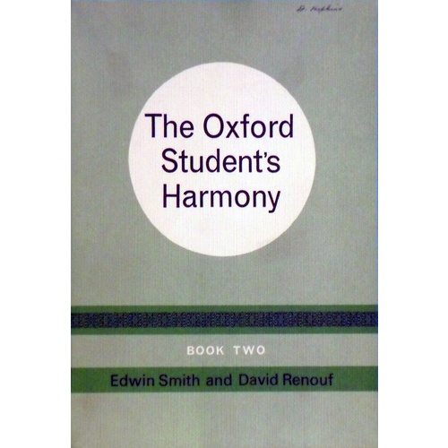 The Oxford Students Harmony. Book Two