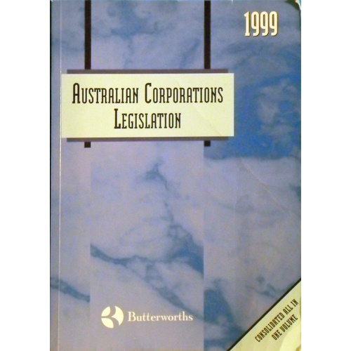 Australian Corporations Legislation